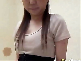 Asian babe with big hairy bush pees 10 min 720p